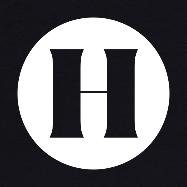 H (Letter Initial Monogram) by n23tees